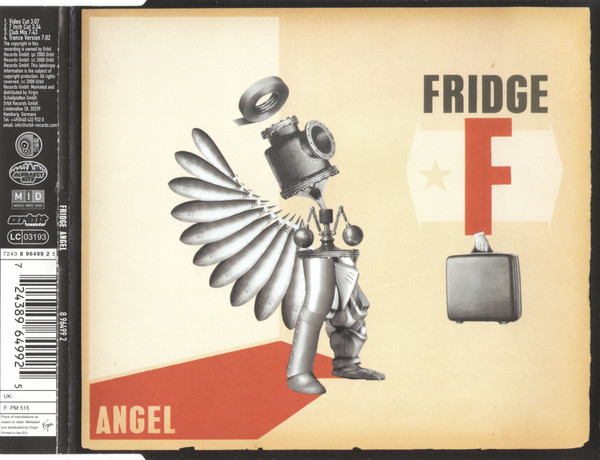 Ralph Fridge – Angel (Mixes By Quake & John Johnson) (2000, Vinyl 
