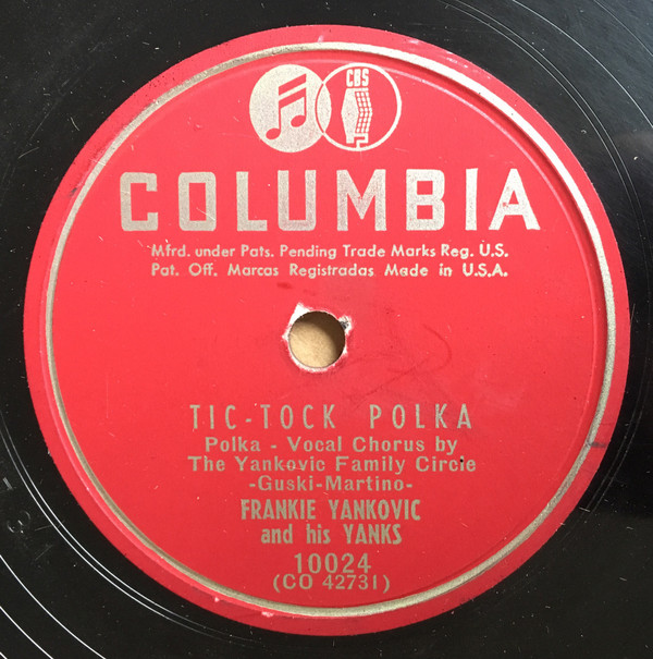 ladda ner album Frankie Yankovic And His Yanks - Tic Tock Polka When Banana Skins Are Falling