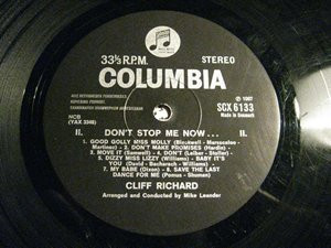 Cliff Richard – Don't Stop Me Now! (1967, Vinyl) - Discogs