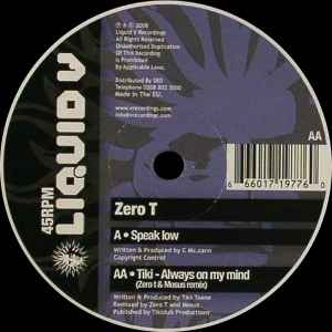 Zero T* / Tiki* - Liquid V Club Sessions Vol 3