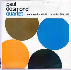 タイムセール！】 ○即決LP Paul Desmond / featuring Don Elliott