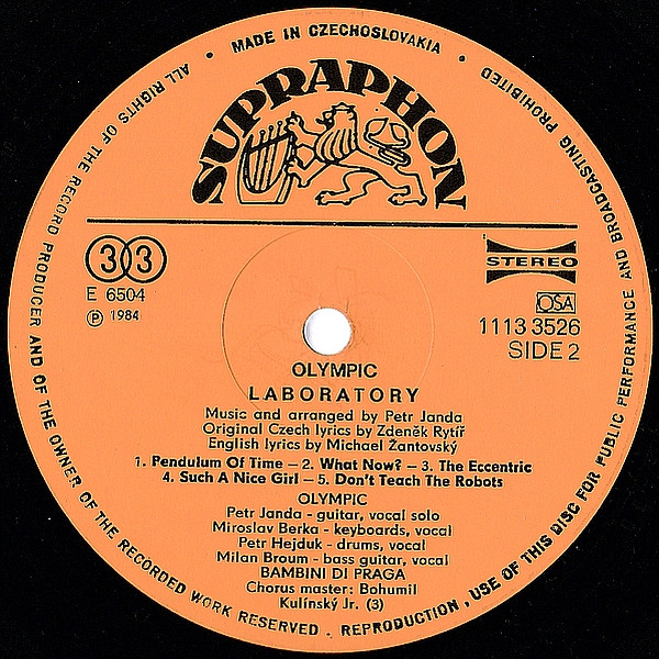 baixar álbum Olympic - Laboratory