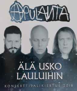Apulanta - Älä Usko Lauluihin (Konserttisalikiertue 2018) album cover