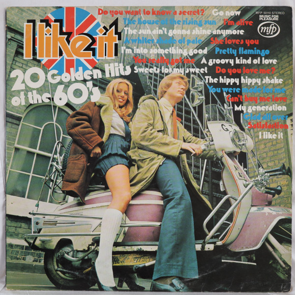 Unknown Artist – I Like It (20 Golden Hits Of The 60's) (1974, Vinyl