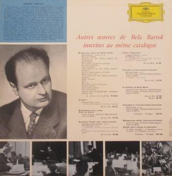 Album herunterladen Bela Bartok Orchestre RadioSymphonique de Berlin Ferenc Fricsay - Concerto Pour Orchestre