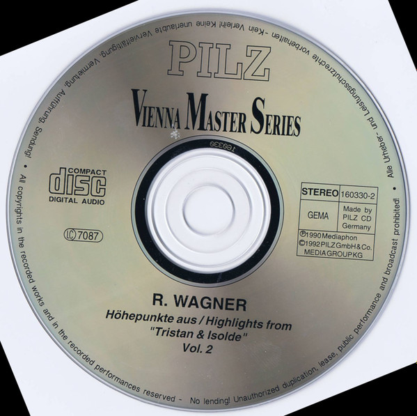 descargar álbum Richard Wagner Robert Wagner Symphonieorchester Innsbruck Und Solisten - Tristan Isolde Highlights Vol 1 2