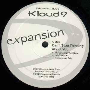 Kloud 9 - Can't Stop Thinking About You / Never Knew album cover