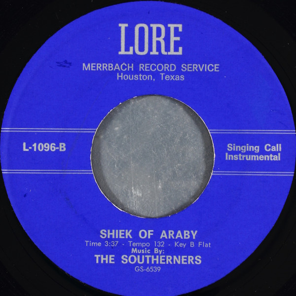 last ned album The Southerners - Shiek Of Araby