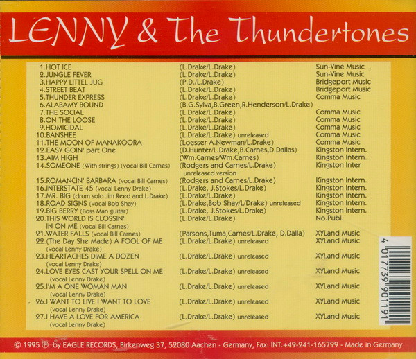 lataa albumi Lenny & The Thundertones - Lenny The Thundertones
