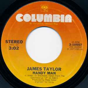 James Taylor (2) - Handy Man / Bartender's Blues