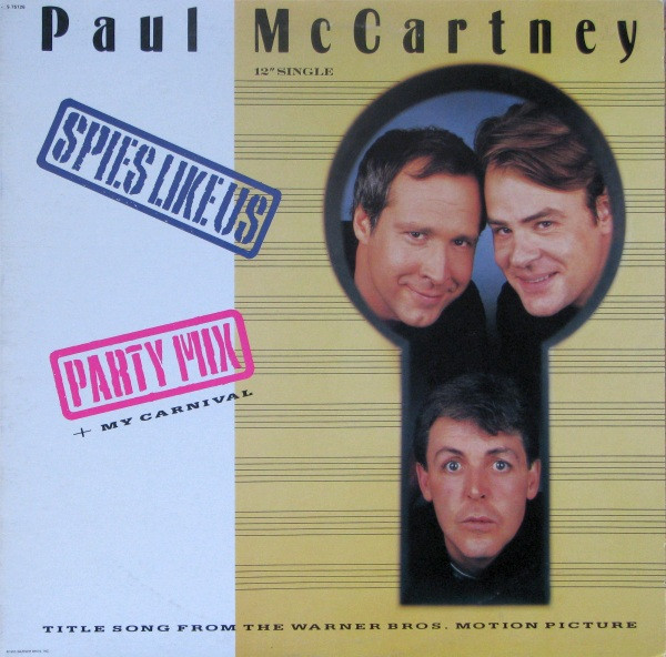 Paul McCartney – Spies Like Us (1985, Vinyl) - Discogs