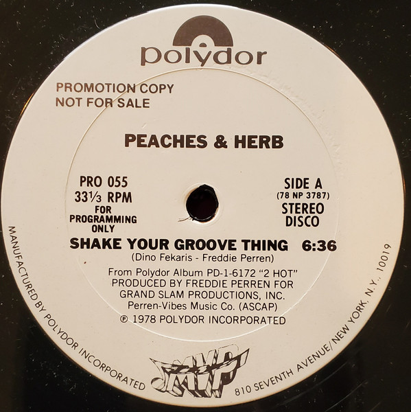 Peaches & Herb - 2 Hot - Vinyl at OYE Records