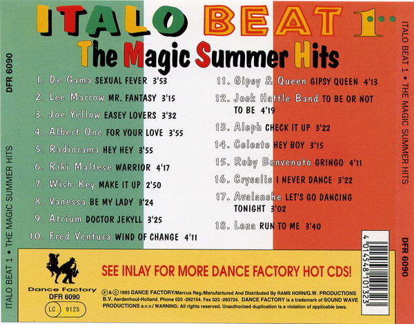 last ned album Various - Italo Beat 1 The Magic Summer Hits