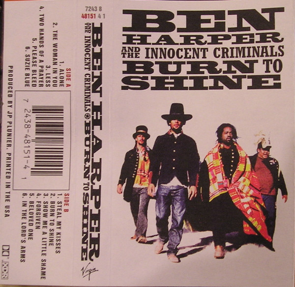 Ben Harper And The Innocent Criminals – Burn To Shine (1999, Vinyl 