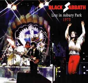 Black Sabbath - Live In Asbury Park 1975 album cover
