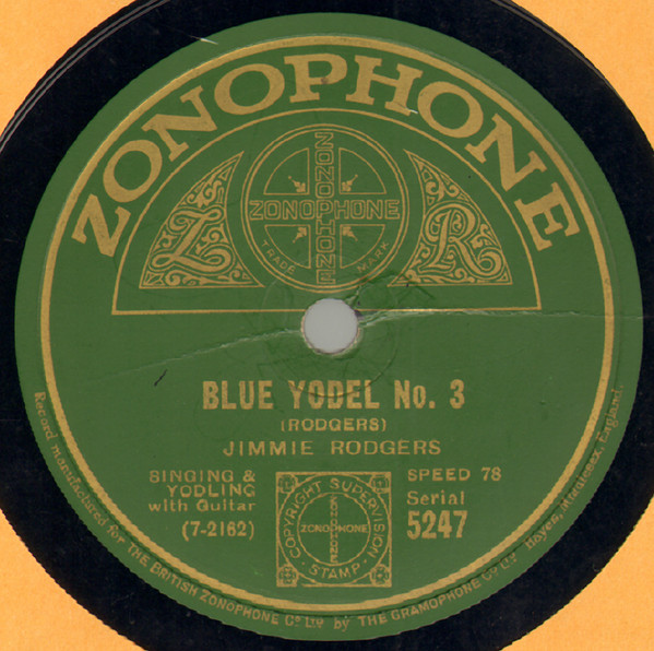 Jimmie Rodgers – Blue Yodel No. 3 / Never No Mo' Blues (1928