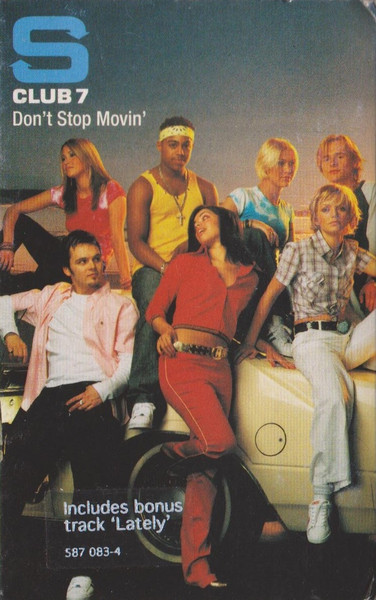 S Club 7 – Don't Stop Movin' (2001, Cassette) - Discogs