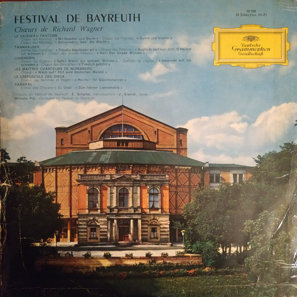 Album herunterladen Richard Wagner, Wilhelm Pitz, Elisabeth Schärtel, Josef Greindl, Choeurs Du Festival De Bayreuth - Festival De Bayreuth