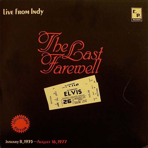 Elvis Presley – The Last Farewell (1977, Vinyl) - Discogs