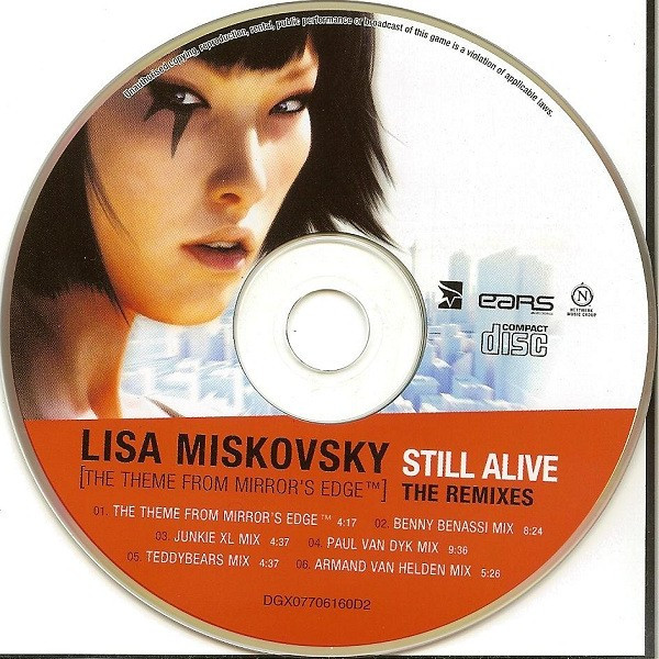Lisa Miskovsky - Still Alive (Mirror's Edge Theme) (Letra/Tradução) 
