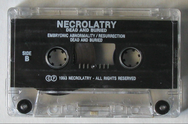 last ned album Necrolatry - Dead And Buried