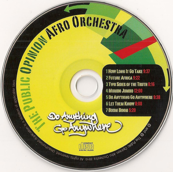 last ned album The Public Opinion Afro Orchestra - Do Anything Go Anywhere