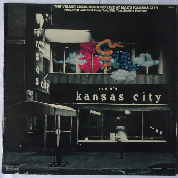 Velvet Underground : Live At Max's Kansas City (LP, Vinyl record album) --  Dusty Groove is Chicago's Online Record Store
