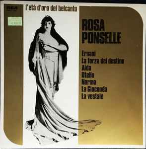 Rosa Ponselle - Rosa Ponselle - Incisioni 1923 - 1929 album cover