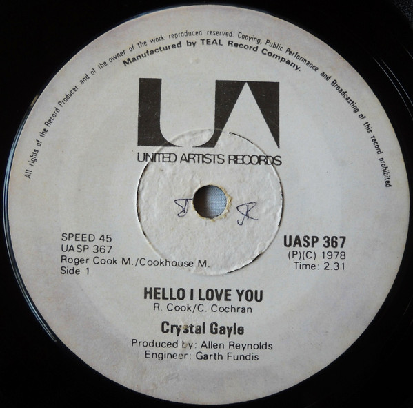 Album herunterladen Crystal Gayle - Hello I Love You Heart Mender