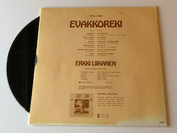 télécharger l'album Erkki Liikanen - Evakkoreki