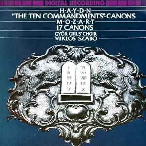 Joseph Haydn - The Ten Commandments - Canons - 17 Canons album cover