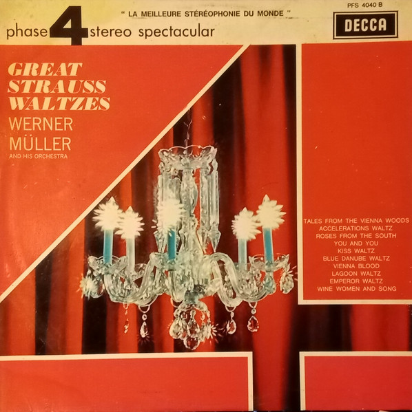 INTERNATIONAL FILM FESTIVAL soundtrack LP Music by WERNER MULLER Orchestra
