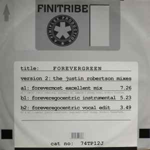 Finitribe - Forevergreen (Version 2: The Justin Robertson Mixes) album cover