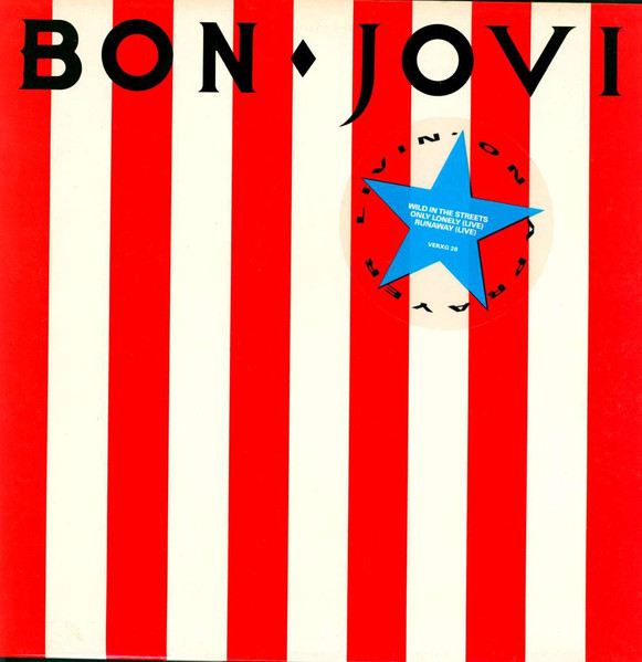 Bon Jovi – Livin' On A Prayer (1986, Gatefold, Vinyl) - Discogs