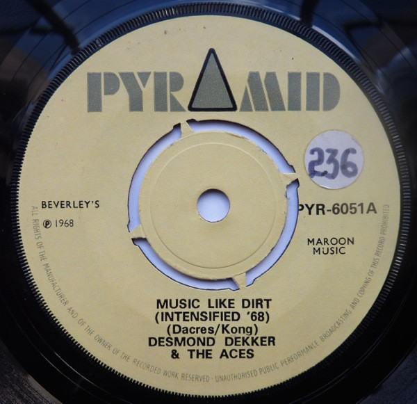 Desmond Dekker u0026 The Aces – Music Like Dirt (Intensified '68) (1968