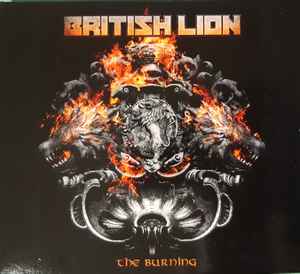 Steve Harris - British Lion - The Burning album cover