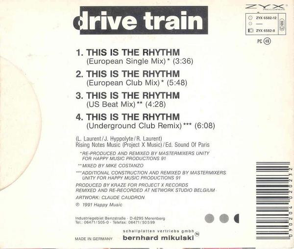 descargar álbum Drive Train - This Is The Rhythm