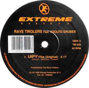 Rave Tirolers - Uipy album cover