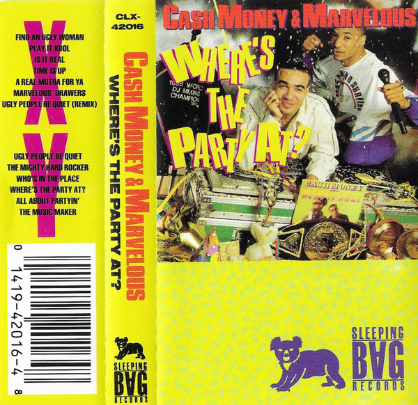 Cash Money & Marvelous – Where's The Party At? (2020, 180g, Vinyl 