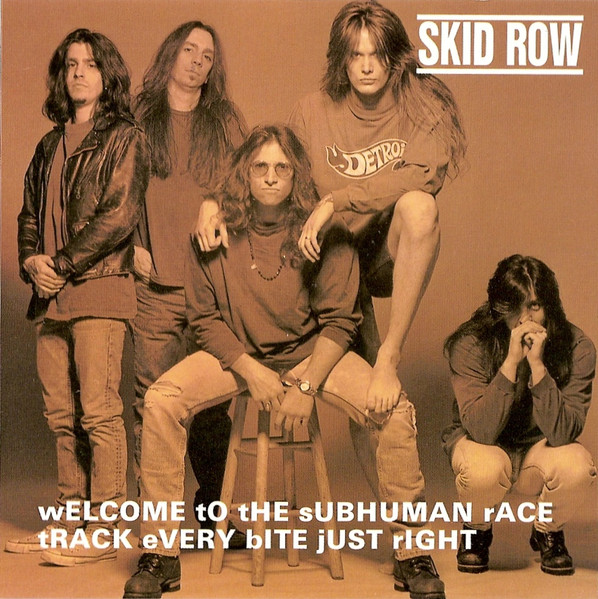 Skid Row – Welcome To The Subhuman Race Track (1995, CD) - Discogs