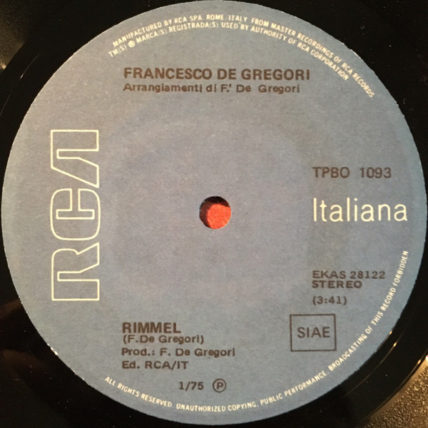 ladda ner album Francesco De Gregori - Rimmel Piccola Mela Arena Di Verona 22 08 2015