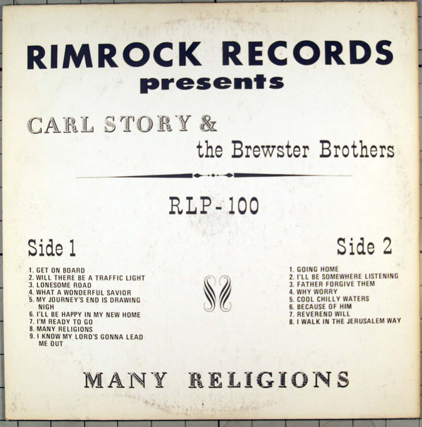 télécharger l'album Carl Story And The Brewster Brothers - Sing The Gospel Songs You Ask For