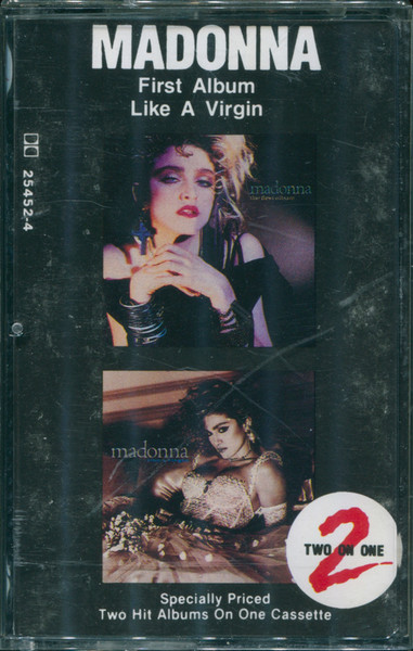 Madonna – First Album / Like A Virgin (1987, Cassette) - Discogs