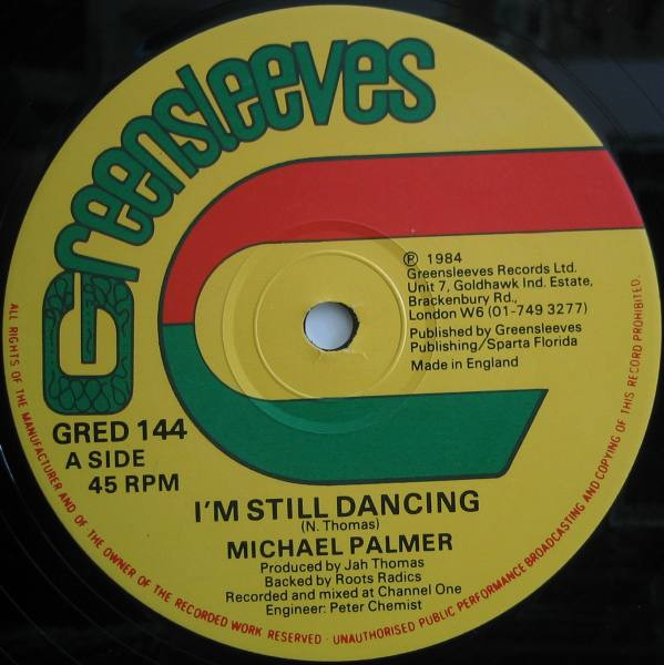 Michael Palmer / Robert French – I'm Still Dancing / No War (1984