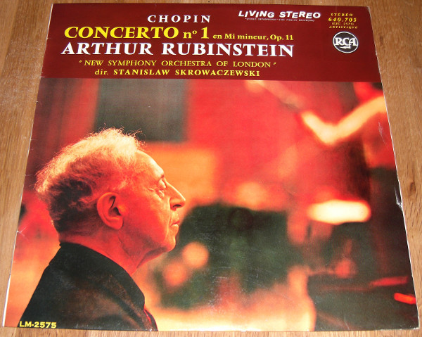 Rubinstein, Chopin, New Symphony Orchestra Of London