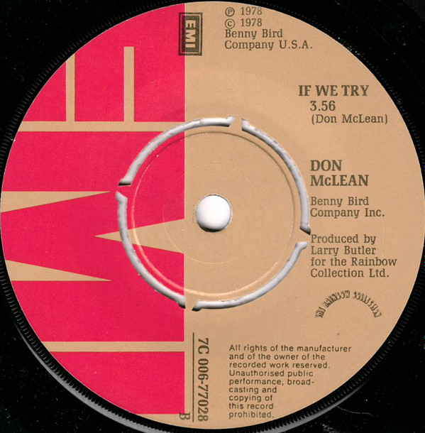 descargar álbum Don McLean - It Doesnt Matter Anymore