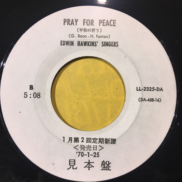 baixar álbum Edwin Hawkins' Singers - Blowin In The Wind Pray For Peace