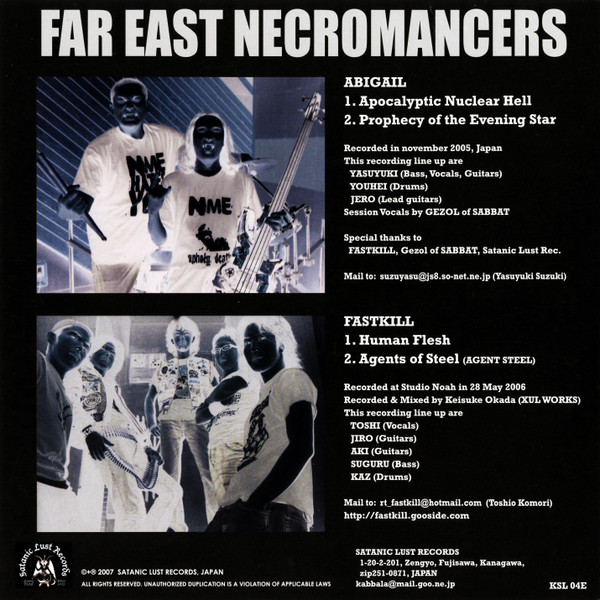 descargar álbum Abigail Fastkill - Far East Necromancers