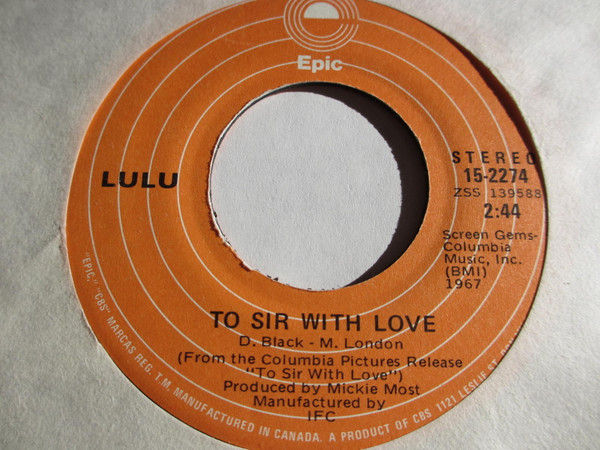 From Lulu with Love - reel-to-reel, MS2171