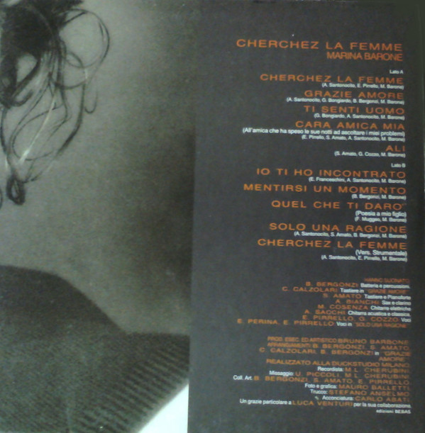 last ned album Marina Barone - Cherchez La Femme